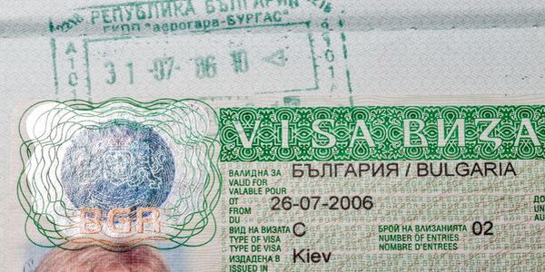 Рабочая виза для Болгарии